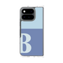 クリアケース［ オリジナル - initial two tone - B blue ］