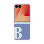 クリアケース［ オリジナル - initial two tone - B blue ］