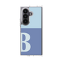 クリアケース［ オリジナル - initial two tone - B blue ］