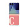 クリアケース［ オリジナル - initial two tone - C pink ］