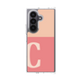 クリアケース［ オリジナル - initial two tone - C pink ］