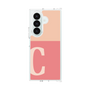 クリアケース［ オリジナル - initial two tone - C pink ］