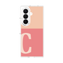 クリアケース［ オリジナル - initial two tone - C pink ］