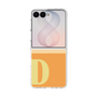クリアケース［ オリジナル - initial two tone - D orange ］