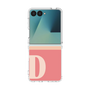 クリアケース［ オリジナル - initial two tone - D pink ］