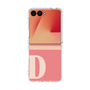 クリアケース［ オリジナル - initial two tone - D pink ］