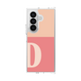 クリアケース［ オリジナル - initial two tone - D pink ］