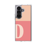 クリアケース［ オリジナル - initial two tone - D pink ］