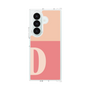 クリアケース［ オリジナル - initial two tone - D pink ］