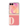 クリアケース［ オリジナル - initial two tone - D pink ］