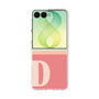 クリアケース［ オリジナル - initial two tone - D pink ］