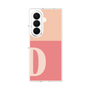 クリアケース［ オリジナル - initial two tone - D pink ］