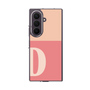 クリアケース［ オリジナル - initial two tone - D pink ］