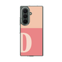 クリアケース［ オリジナル - initial two tone - D pink ］