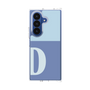 クリアケース［ オリジナル - initial two tone - D blue ］