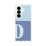 クリアケース［ オリジナル - initial two tone - D blue ］