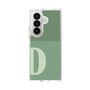 クリアケース［ オリジナル - initial two tone - D green ］