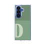 クリアケース［ オリジナル - initial two tone - D green ］