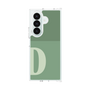 クリアケース［ オリジナル - initial two tone - D green ］