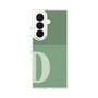 クリアケース［ オリジナル - initial two tone - D green ］