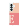 クリアケース［ オリジナル - initial two tone - E pink ］