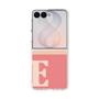 クリアケース［ オリジナル - initial two tone - E pink ］