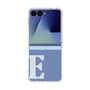 クリアケース［ オリジナル - initial two tone - E blue ］