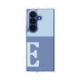 クリアケース［ オリジナル - initial two tone - E blue ］
