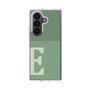 クリアケース［ オリジナル - initial two tone - E green ］