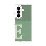 クリアケース［ オリジナル - initial two tone - E green ］