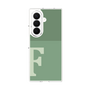 クリアケース［ オリジナル - initial two tone - F green ］