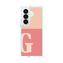 クリアケース［ オリジナル - initial two tone - G pink ］