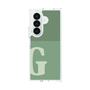 クリアケース［ オリジナル - initial two tone - G green ］