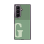 クリアケース［ オリジナル - initial two tone - G green ］