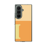 クリアケース［ オリジナル - initial two tone - I orange ］