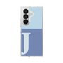 クリアケース［ オリジナル - initial two tone - J blue ］
