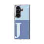クリアケース［ オリジナル - initial two tone - J blue ］