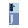 クリアケース［ オリジナル - initial two tone - J blue ］