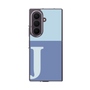 クリアケース［ オリジナル - initial two tone - J blue ］