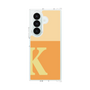 クリアケース［ オリジナル - initial two tone - K orange ］