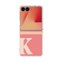クリアケース［ オリジナル - initial two tone - K pink ］