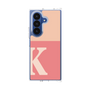 クリアケース［ オリジナル - initial two tone - K pink ］