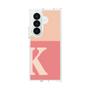 クリアケース［ オリジナル - initial two tone - K pink ］