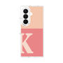 クリアケース［ オリジナル - initial two tone - K pink ］