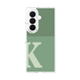 クリアケース［ オリジナル - initial two tone - K green ］