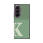 クリアケース［ オリジナル - initial two tone - K green ］