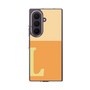 クリアケース［ オリジナル - initial two tone - L orange ］