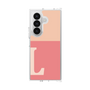 クリアケース［ オリジナル - initial two tone - L pink ］
