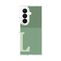 クリアケース［ オリジナル - initial two tone - L green ］