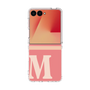 クリアケース［ オリジナル - initial two tone - M pink ］